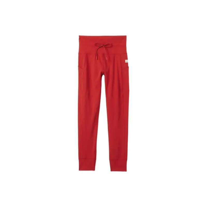 Vuori Yoga Pants Women's Crimson-0