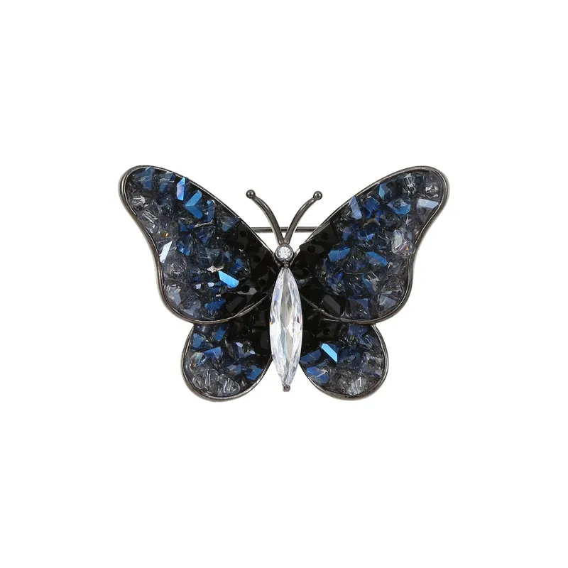 VIOLET Synthetic Cubic Zirconia Brooches Women's-0