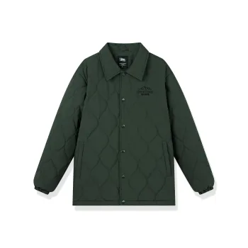 QIAODAN Puffer Jackets Men Moon Gray Green