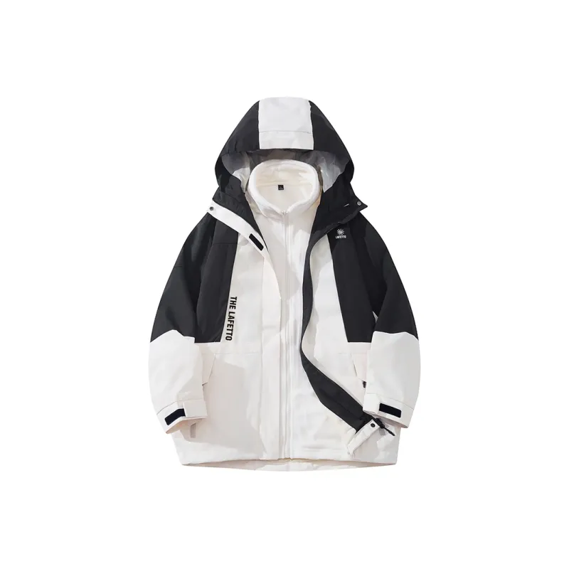 Lafetto Waterproof And Windproof To Keep Warm Windbreaker Jacket Unisex-0