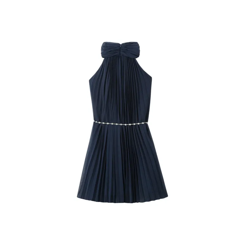FLIM Sleeveless Dress Women's Dark Blue-1