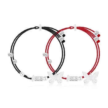 PRETTY DIARY Fabric Bracelets Unisex