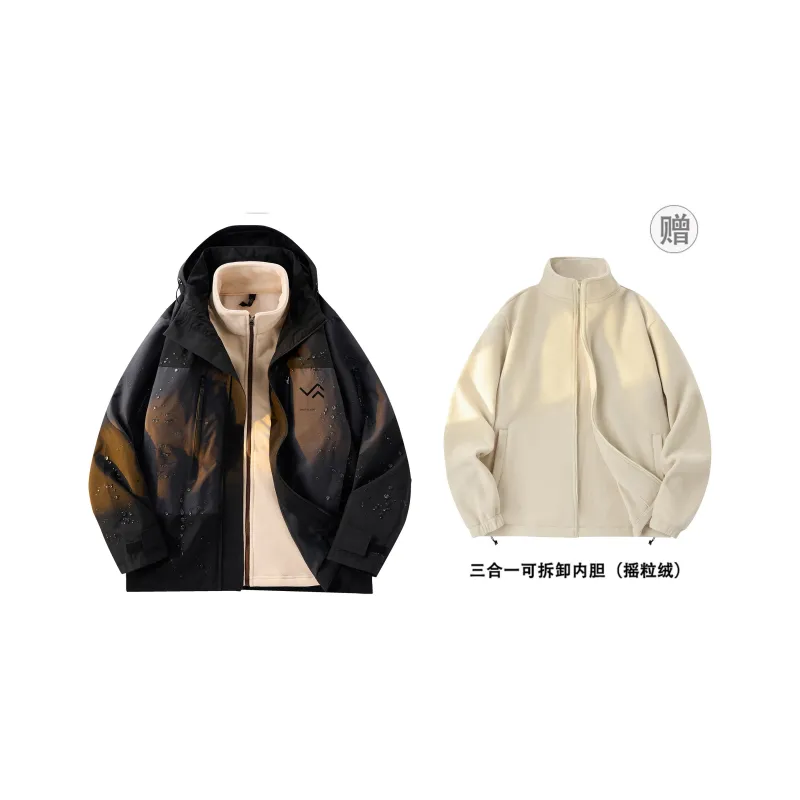 PAUL COSTELLOE Outdoor Hiking Keep Warm From The Wind Windbreaker Coats Unisex-0