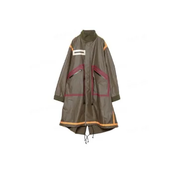 Clot X Sacai Coats Men Umber