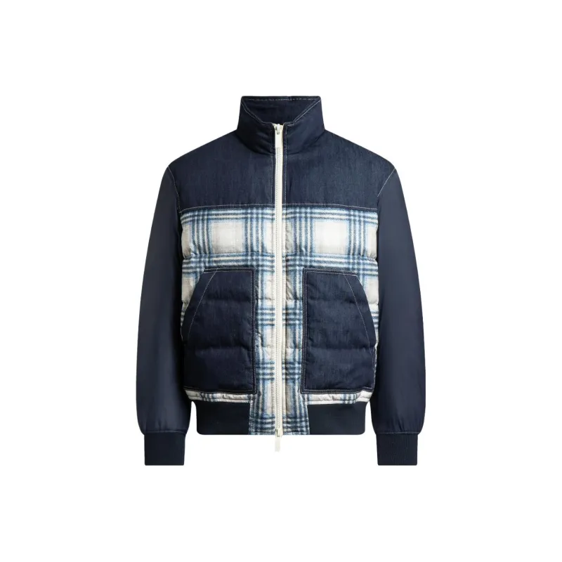 ARMANI EXCHANGEAE FW23 Down Jacket Men's Denim Blue-0