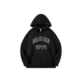 QIAODAN Sports Lifestyle Collection Quality Drying Sweatshirt Men's Black