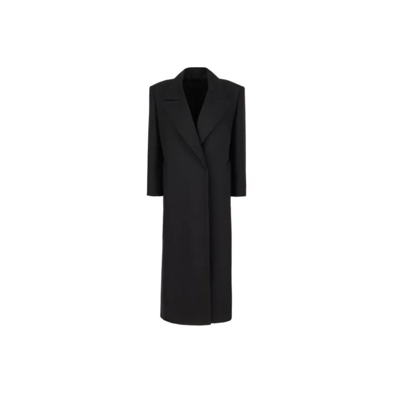 Valentino Coats Men Black-0