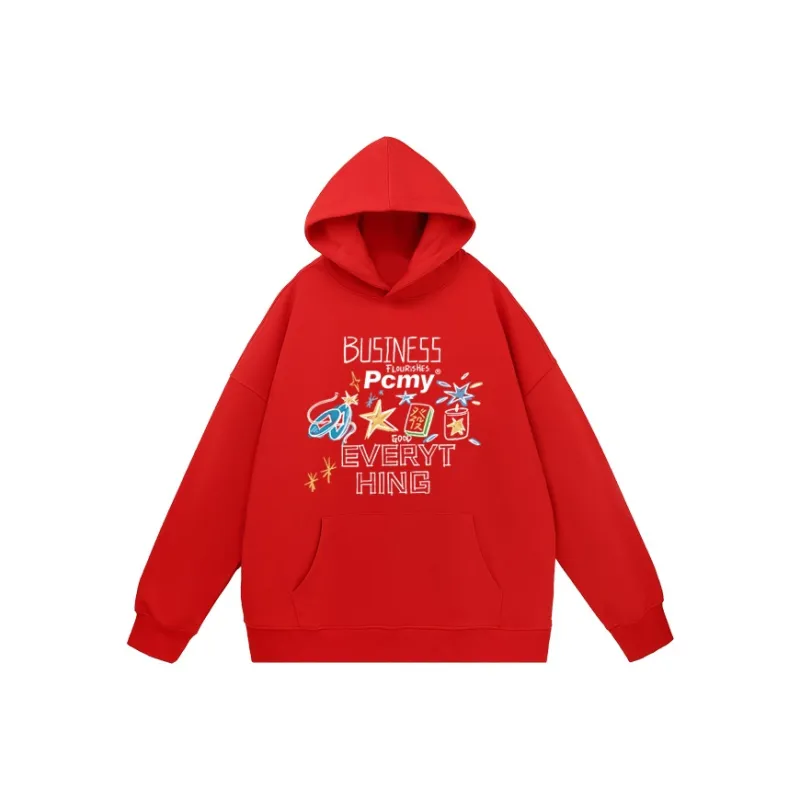 PCMY Sweatshirts Unisex Red-0