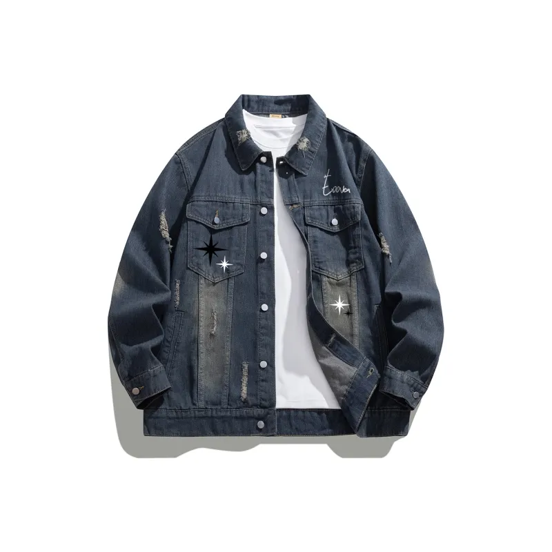 EOOVEN Denim Jackets Unisex-9
