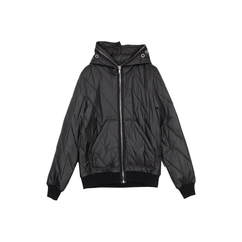 RICK OWENS Gimp Quilted Hooded Jacket-0