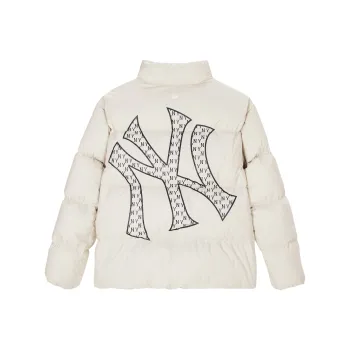 MLB New York Yankees Down Jackets Unisex Ivory