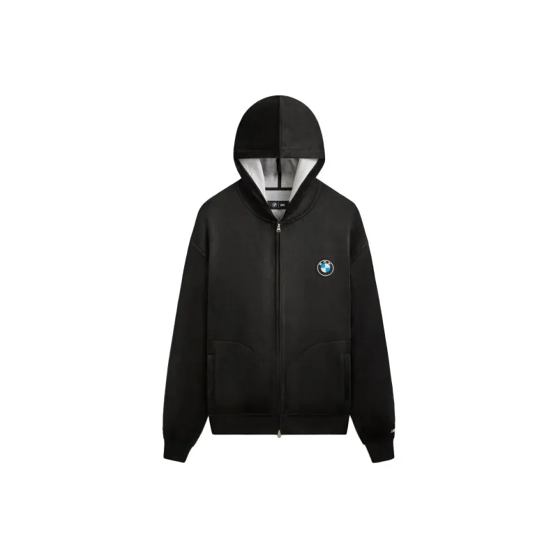 KITH X Bmw Bonded Velour Williams V Full Zip Hoodie-0