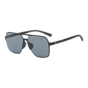 YUZHAOLIN Metal Irregular Shape Sunglasses Unisex