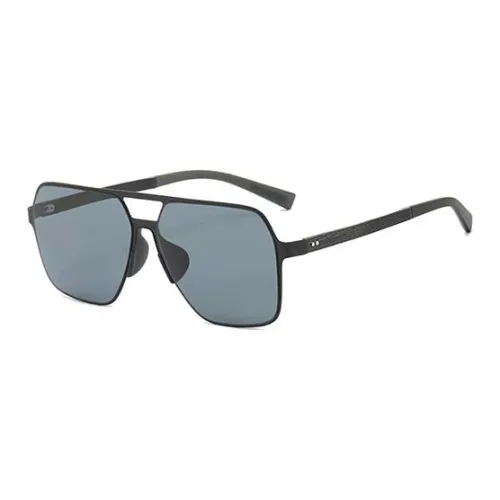 YUZHAOLIN Metal Irregular Shape Sunglasses Unisex