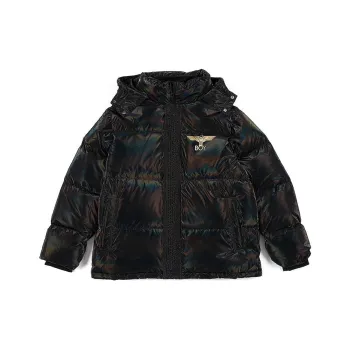 Boy London Down Jacket Unisex Black