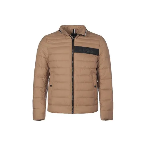 HUGO BOSS Logo-tape Water-repellent Padded Jacket