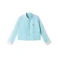 Women's Cropped Mint Blue