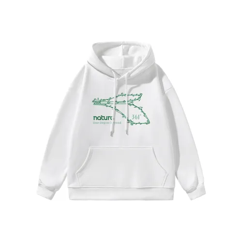 361° Sweatshirt Unisex Raw White
