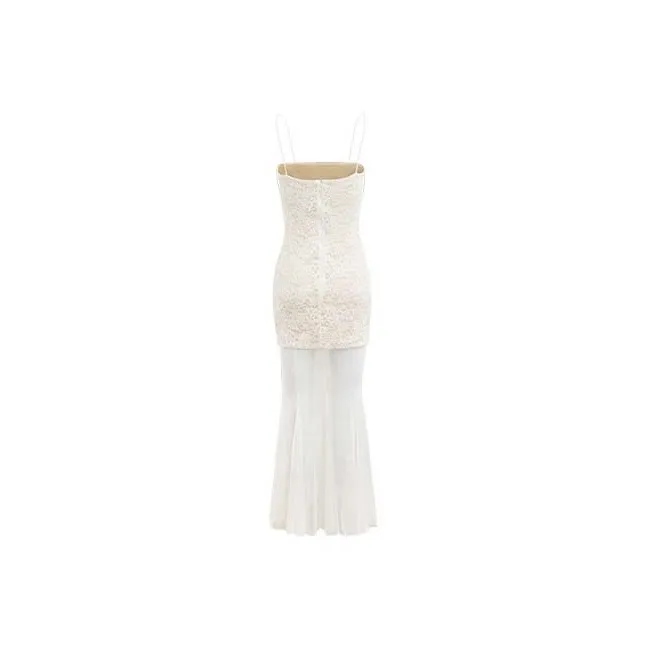 Udon House Slip Dress Women's White-1