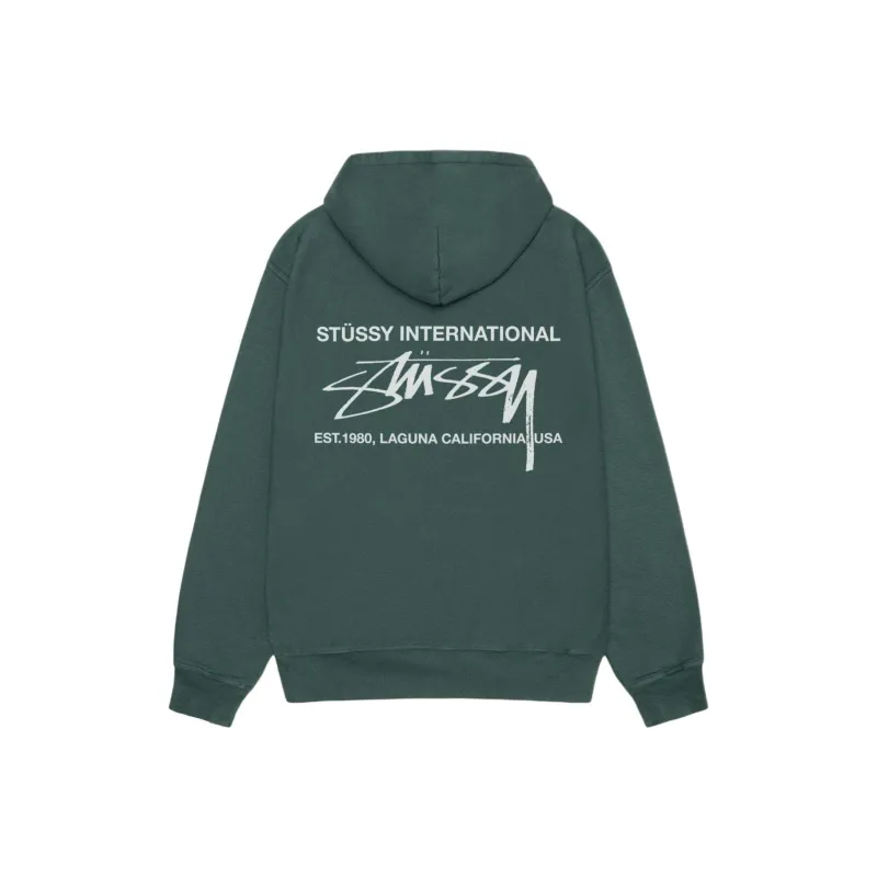Stussy Smooth International Hoodie Pigment Dyed-6
