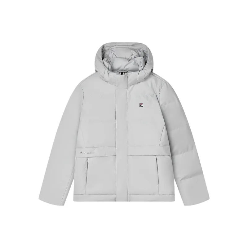 FILA Down Jacket Men's Ash Gray-0