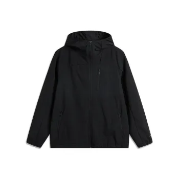 LiNing CF Tracing Waterproof And Windproof To Keep Warm Windbreaker Jacket Unisex Black