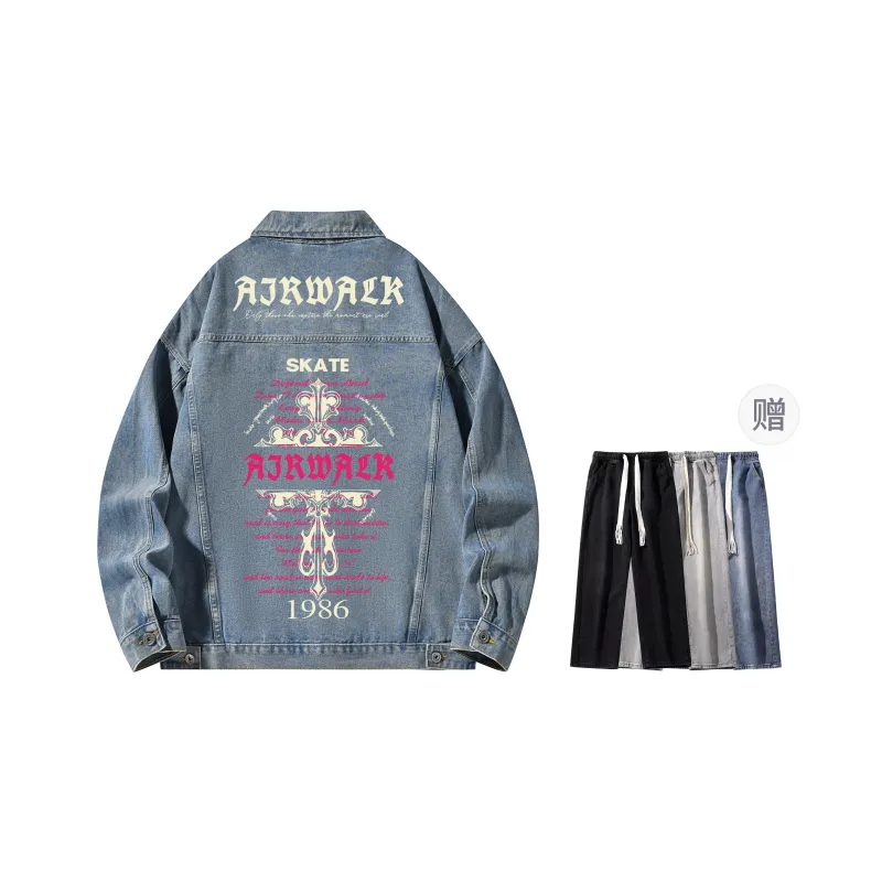 Airwalk Denim Jackets Unisex-22