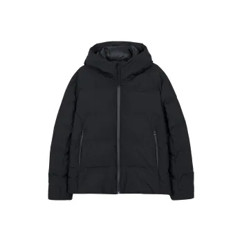 UNIQLO Down Jacket Men's Amber Black