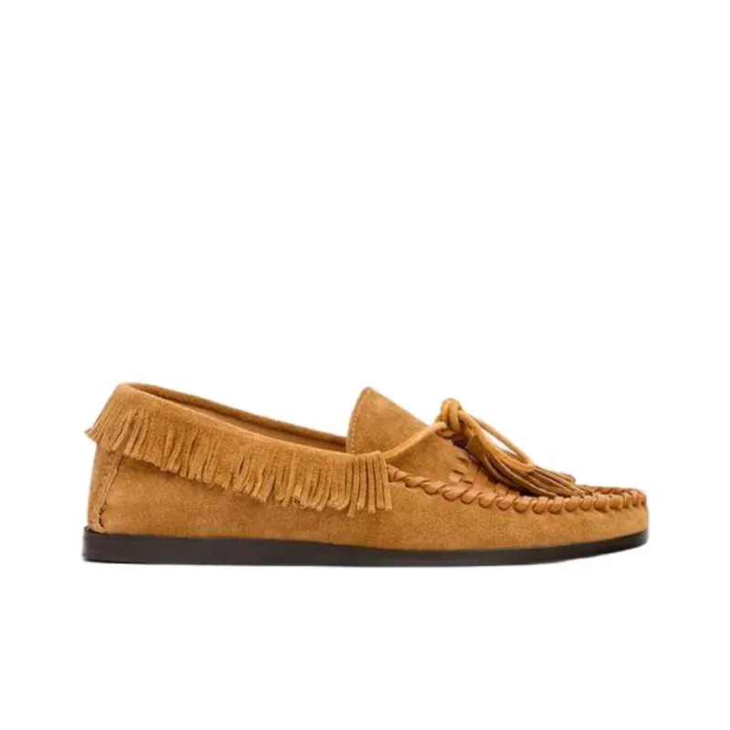 ISABEL MARANT Fitza Loafers Women's Brown-1
