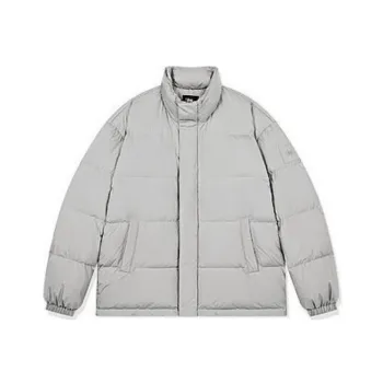 QIAODAN Down Jackets Men Light Moss Gray
