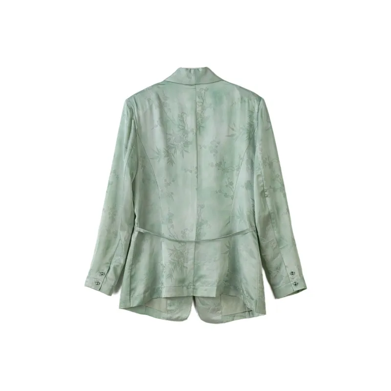 To The West Business Suit Women's Green-1