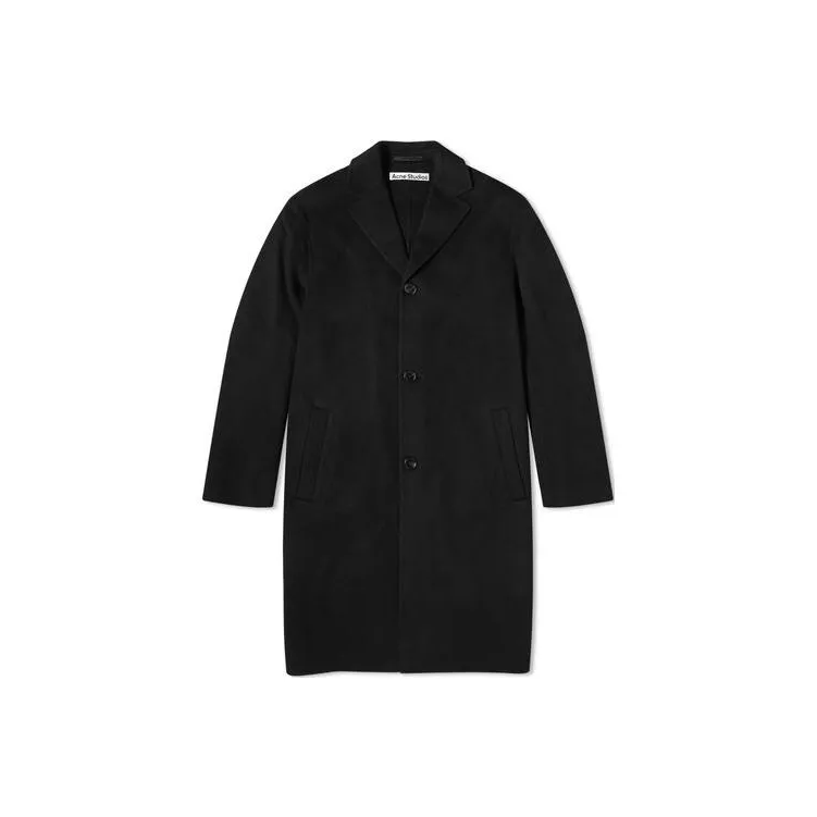 Acne Studios Coats Men Black-0