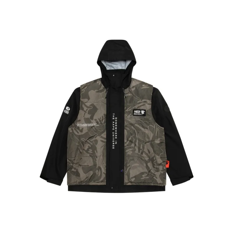 Aape Layered Padded Jacket-0