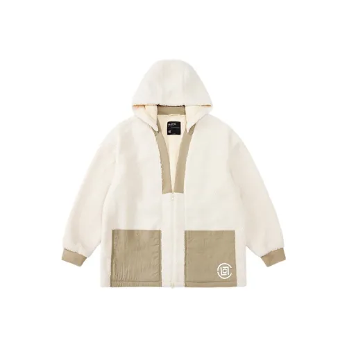 CLOT Kung Fu Series Velvet Jackets Unisex Ecru