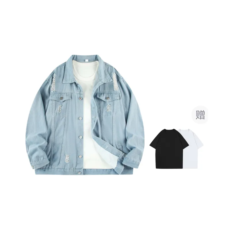 BOTH PLAY Denim Jackets Unisex-7