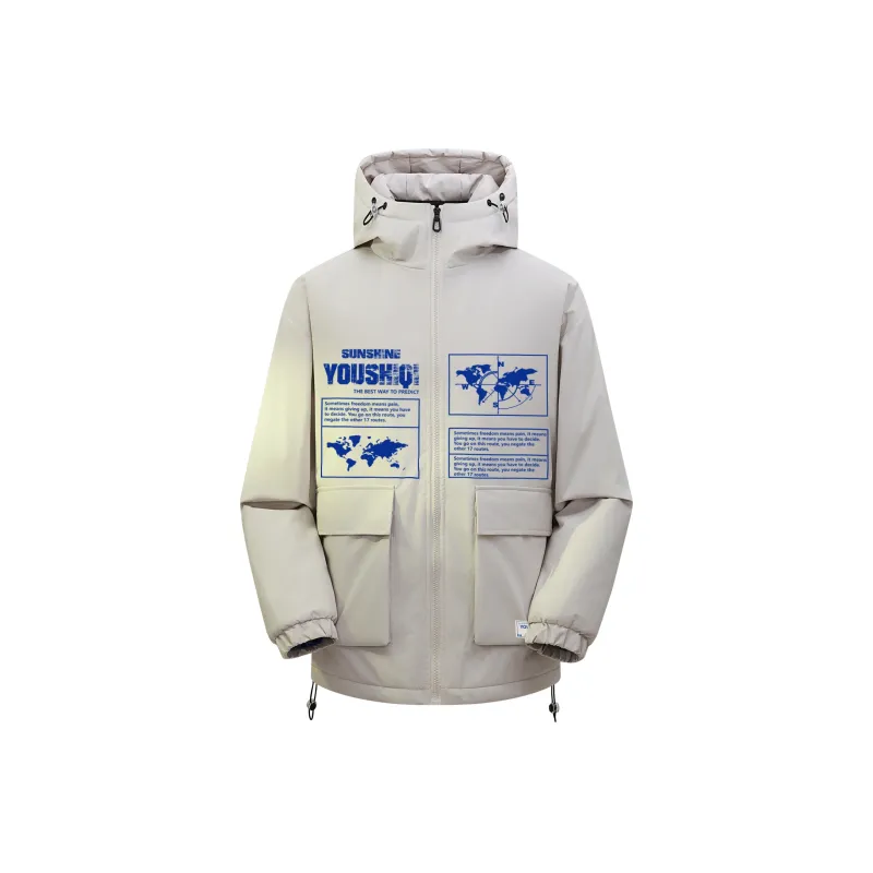 YOUSHIQI Puffer Jackets Unisex-0