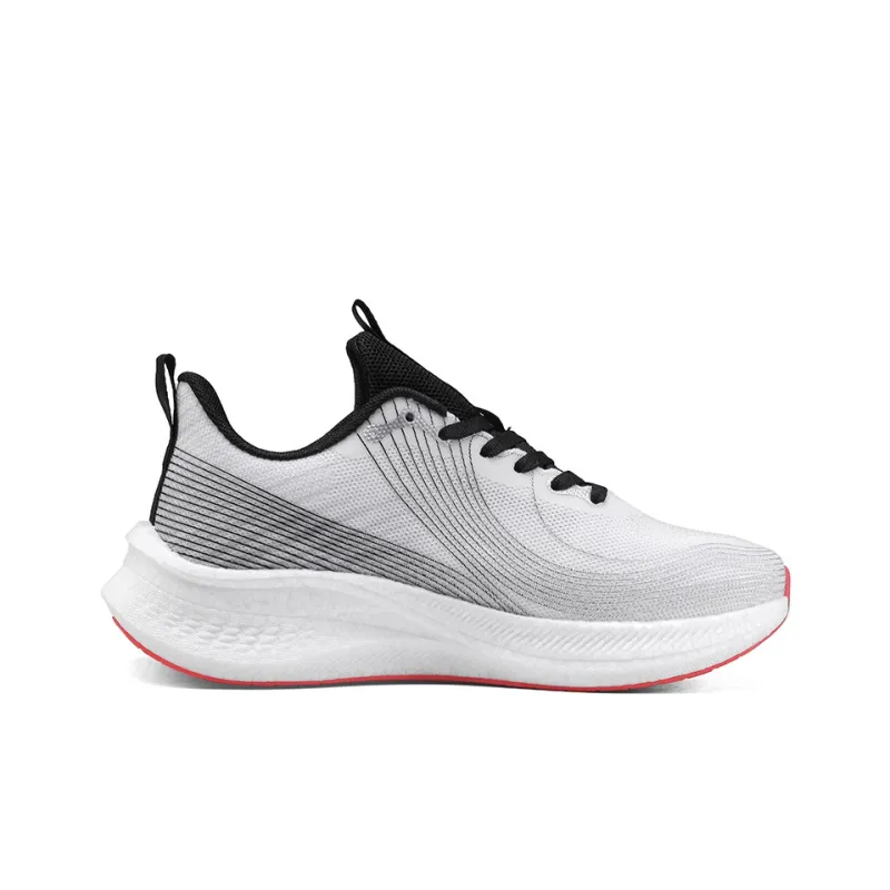 AMICNIEGD Running Shoes Men Low Top Black/Turquoise/Light Gray/White/Gray/Red-10