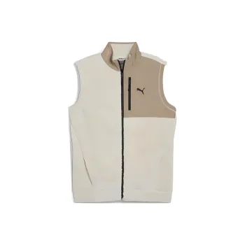 PUMA Men's Lifestyle Collection Sportstyle Collection FW24 Vest Men's Snow White