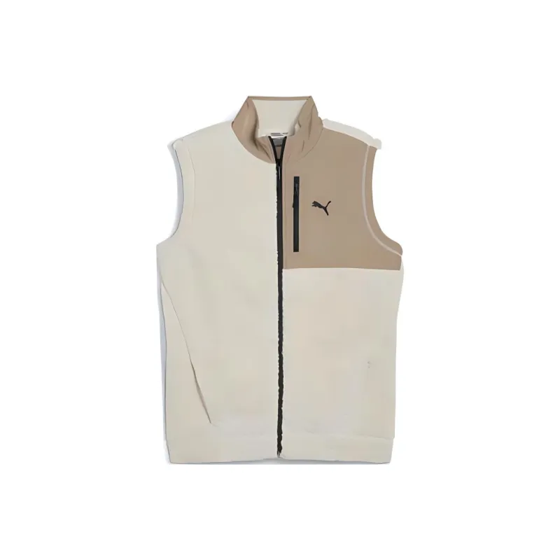 PUMA Men's Lifestyle Collection Sportstyle Collection FW24 Vest Men's Snow White-0