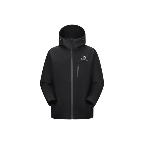 CAMEL Outdoor Casual Solid Color Multicolor Waterproof Windproof Coat Single Layer Windbreaker Jacket Men's