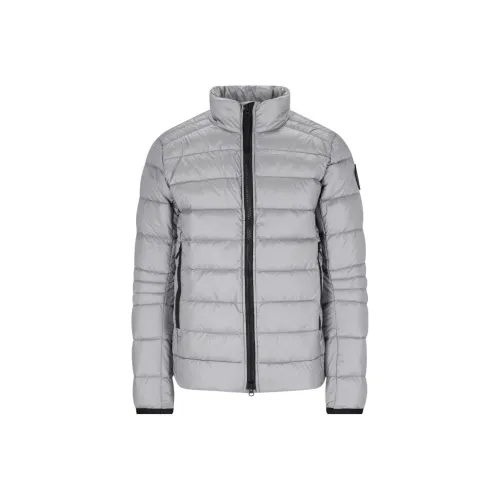 Canada Goose Down Jacket Coat Men's Silver