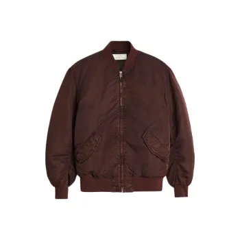 ZARA Jackets & Coats Men's Deep Eggplant Purple