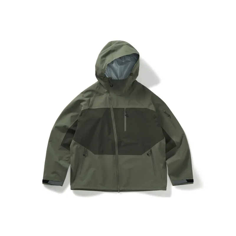 714STREET Water Resistant Windproof Wear Resistant Warm Water Repellent Windbreaker Jacket Unisex-0