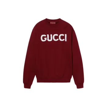 GUCCI FW24 Sweatshirt Men's Red
