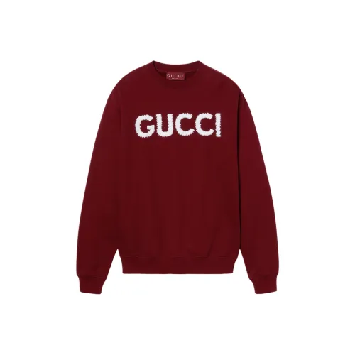 GUCCI FW24 Sweatshirt Men's Red