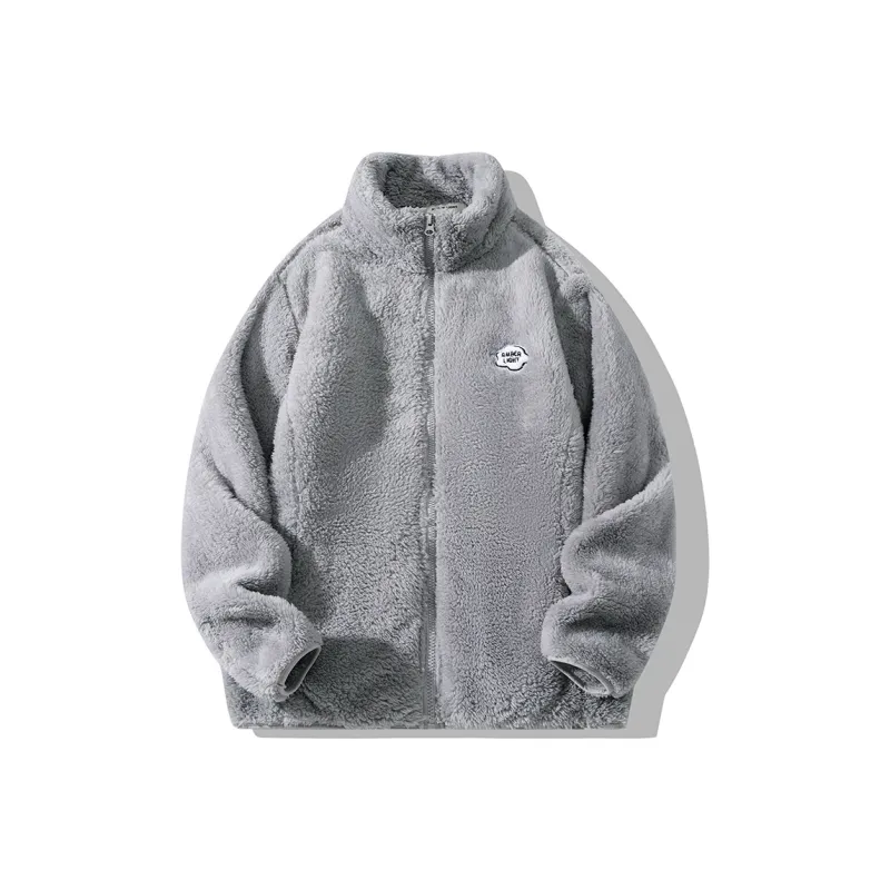 AMBER LIGHT Velvet feel Coat Unisex-3