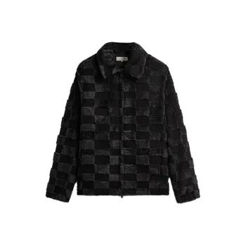 KITH Lloyd Faux Fur Coaches Jacket