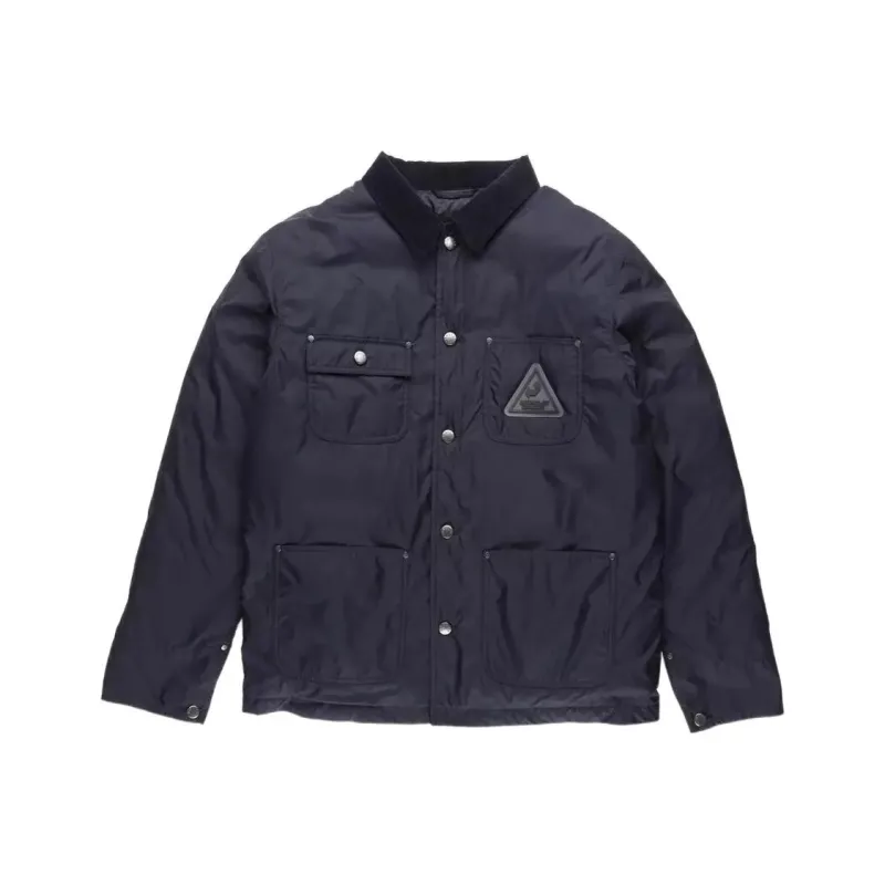 Moncler Grenoble Puffer Jacket Men's Navy Blue-0