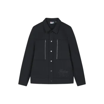 FILA Jackets Men Jet Black