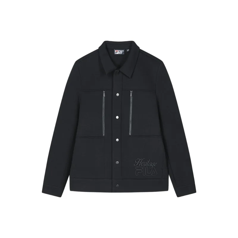 FILA Jackets Men Jet Black-0